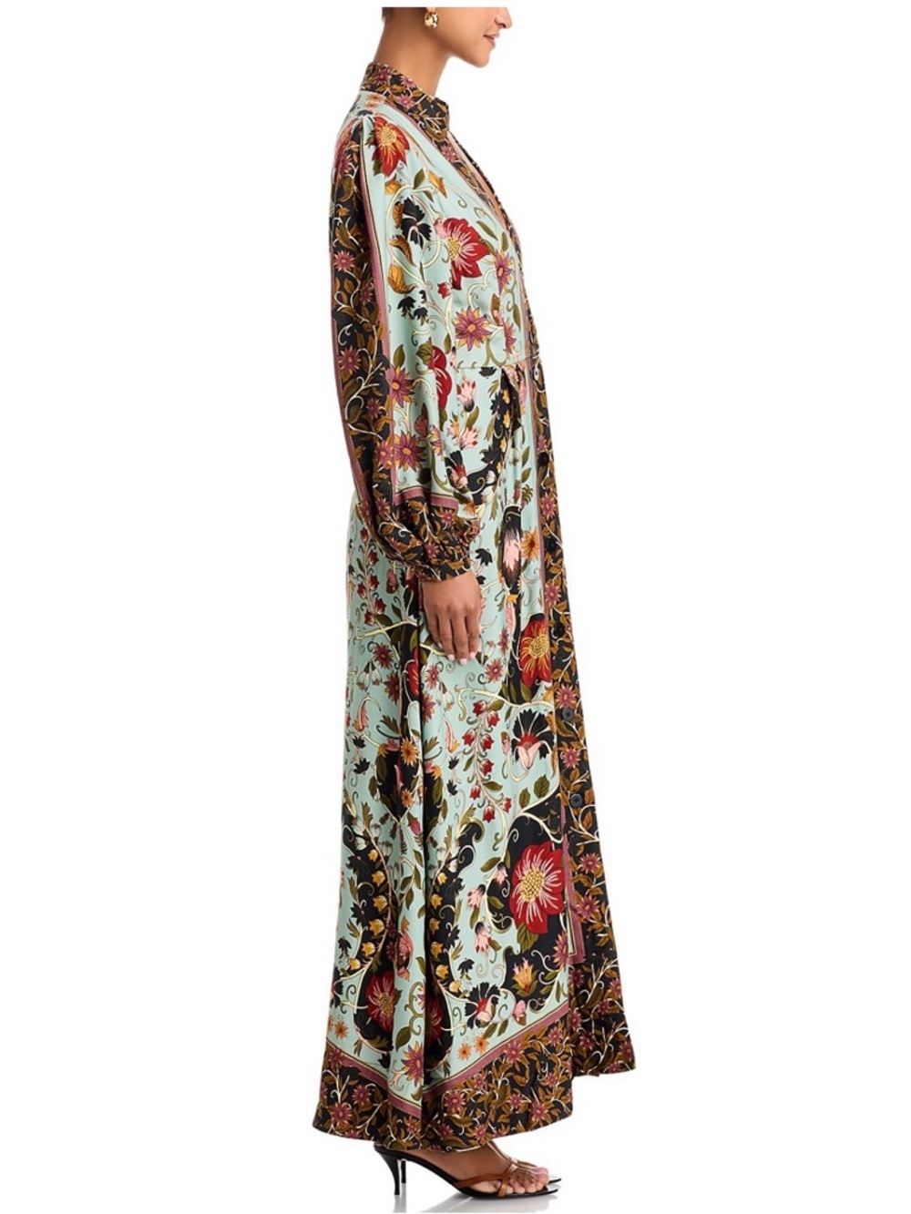 FARM Rio Flowing Beauty Maxi Dress, Size XS, NWT 🇧🇷 - Picture 4 of 16
